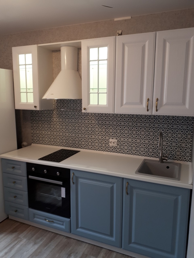 Белый кухонный гарнитур-Кухня «Модель 499»-фото3