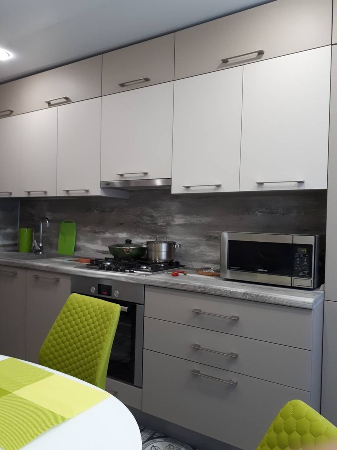 Белый кухонный гарнитур-Кухня из ЛДСП «Модель 492»-фото2