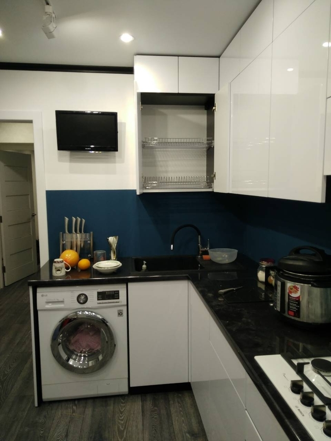 Белый кухонный гарнитур-Кухня «Модель 476»-фото3