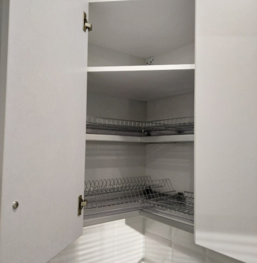 Белый кухонный гарнитур-Кухня МДФ в ПВХ «Модель 544»-фото8